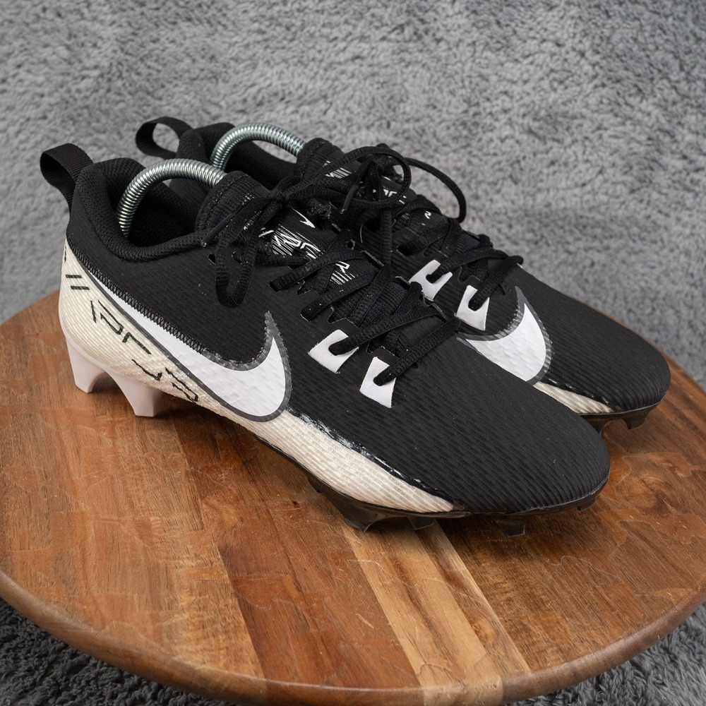 Nike Vapor Edge Speed 360 2 Football Cleats Black White DA5455-001 Men Size 8.5